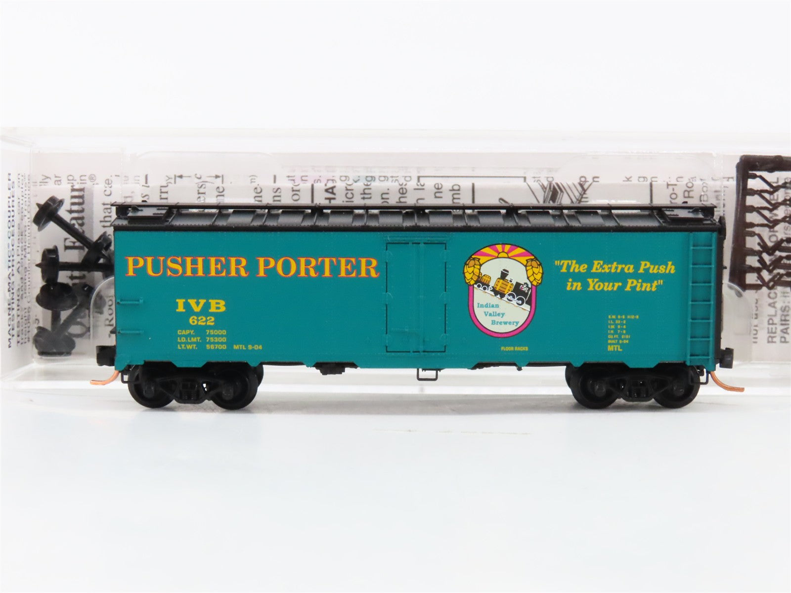 N Scale Micro-Trains MTL 59120 IVB Indian Valley Brewery 40' Reefer 622 RTR