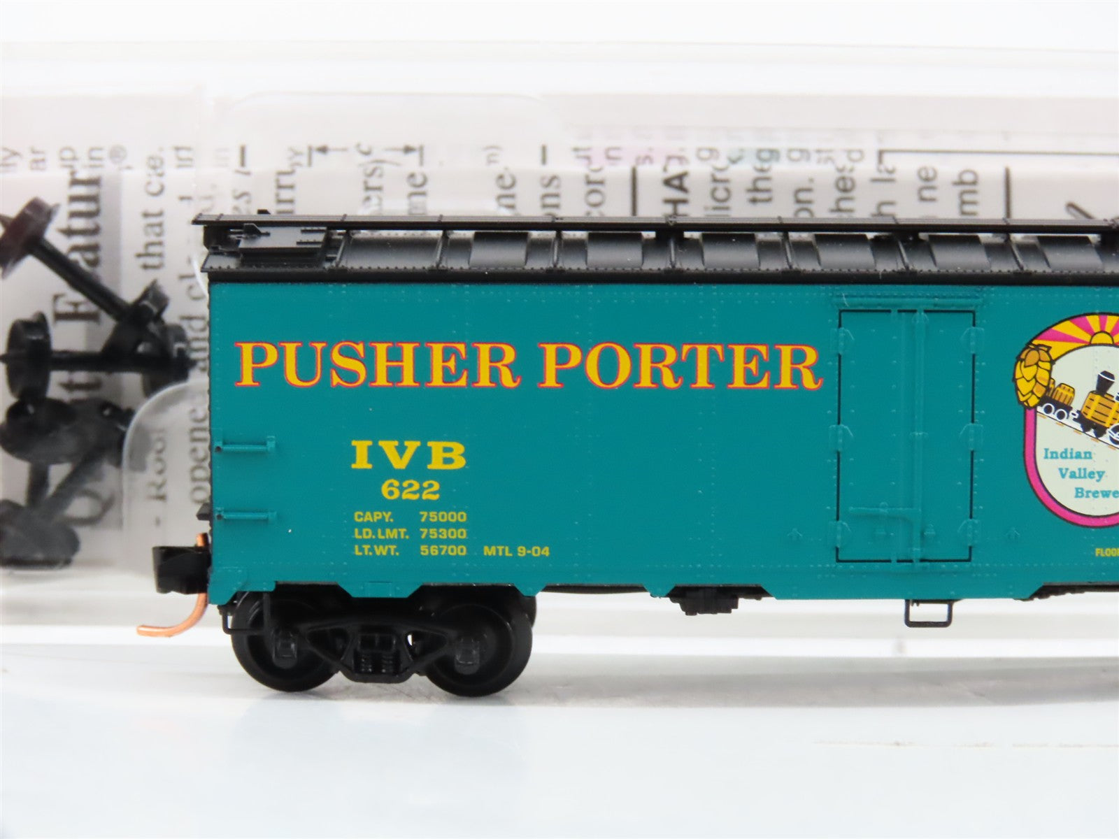 N Scale Micro-Trains MTL 59120 IVB Indian Valley Brewery 40' Reefer 622 RTR