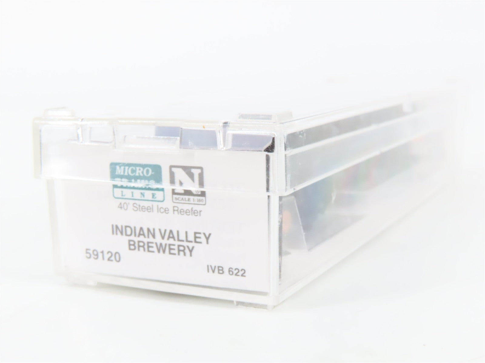 N Scale Micro-Trains MTL 59120 IVB Indian Valley Brewery 40' Reefer 622 RTR