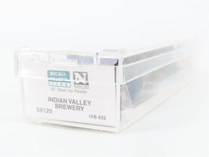 N Scale Micro-Trains MTL 59120 IVB Indian Valley Brewery 40' Reefer 622 RTR