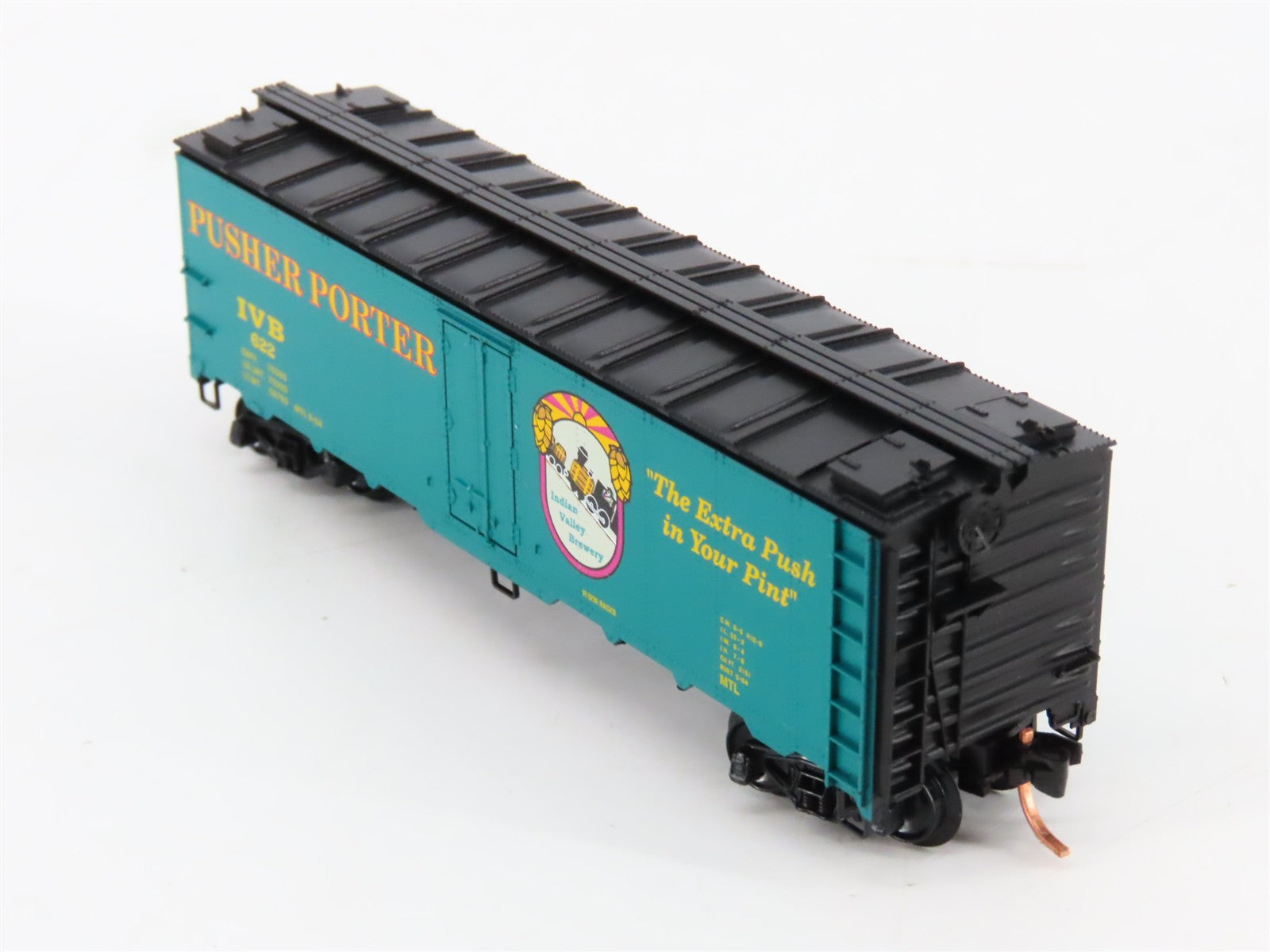 N Scale Micro-Trains MTL 59120 Indian Valley Brewery 40' Steel Ice Reefer RTR