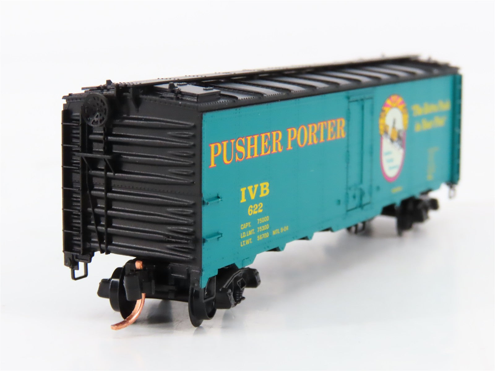 N Scale Micro-Trains MTL 59120 Indian Valley Brewery 40' Steel Ice Reefer RTR