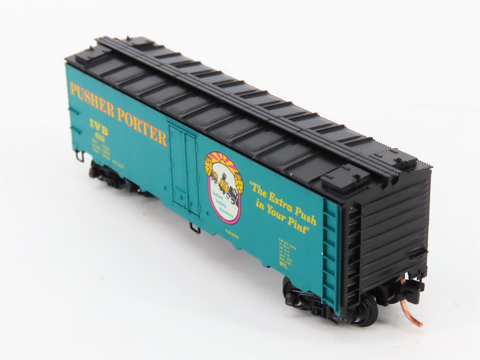N Scale Micro-Trains MTL 59120 Indian Valley Brewery 40' Steel Ice Reefer RTR