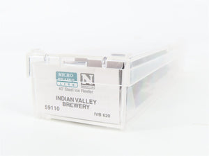 N Scale Micro-Trains MTL 59110 IVB Indian Valley Brewery 40' Beer Reefer 620 RTR