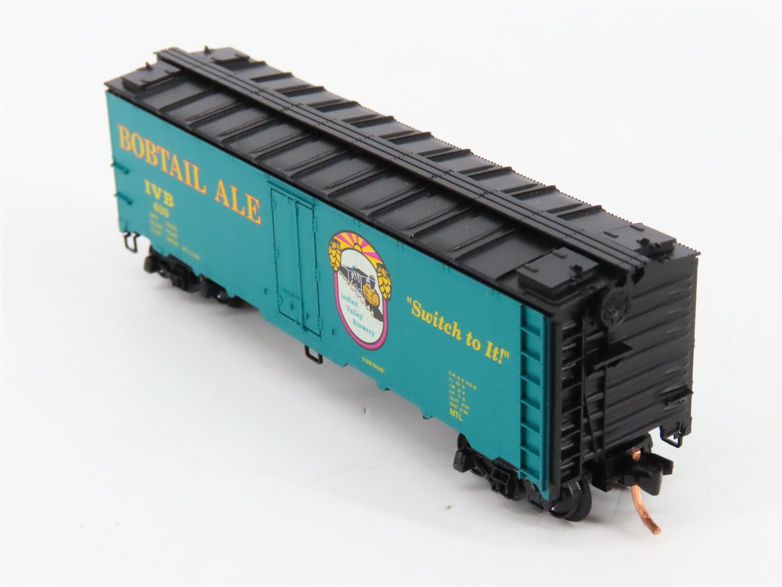 N Scale Micro-Trains MTL 59130 Indian Valley Brewery 40' Steel Ice Reefer RTR