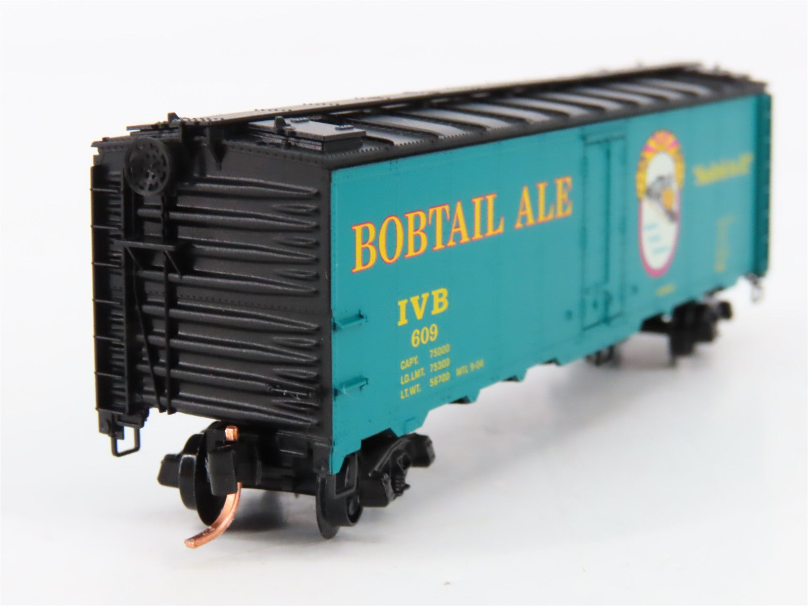 N Scale Micro-Trains MTL 59130 Indian Valley Brewery 40' Steel Ice Reefer RTR