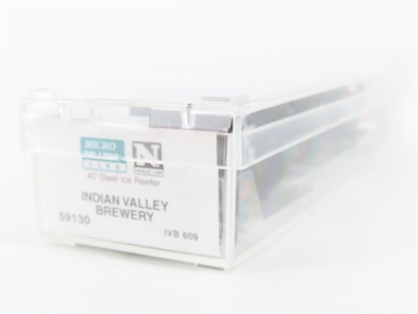 N Scale Micro-Trains MTL 59130 Indian Valley Brewery 40' Steel Ice Reefer RTR