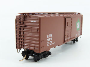 N Scale Micro-Trains MTL 20010 GTW Grand Trunk Western 40' Box Car 516771 RTR