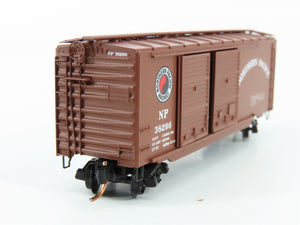 N Scale Micro-Trains MTL 23250 Northern Pacific 40' Double Door Box Car RTR