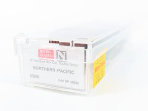 N Scale Micro-Trains MTL 23250 Northern Pacific 40' Double Door Box Car RTR
