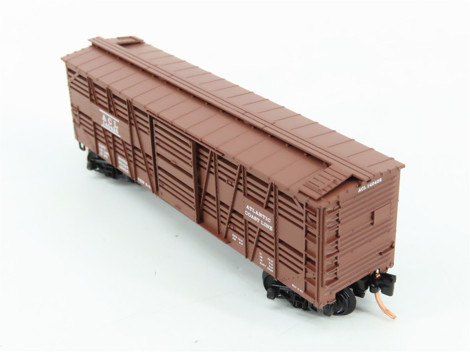 N Scale Micro-Trains MTL 35100 Atlantic Coast Line 40' Stock/Cattle Car RTR