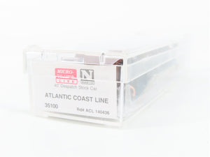 N Scale Micro-Trains MTL 35100 Atlantic Coast Line 40' Stock/Cattle Car RTR