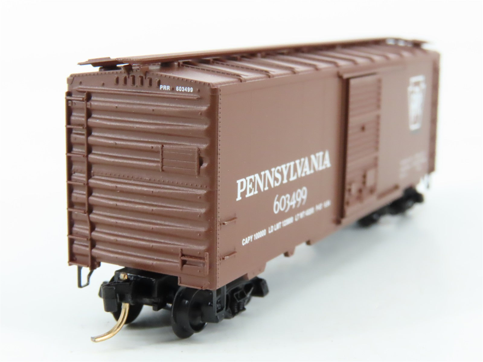 N Scale Micro-Trains MTL 20780/3 PRR Pennsylvania 40' Box Car 603499 RTR