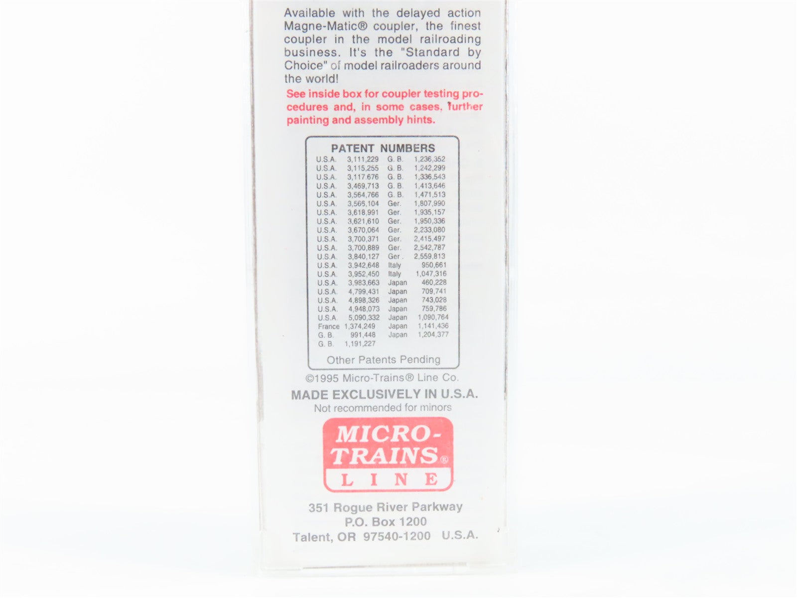 N Scale Micro-Trains MTL 20780/3 PRR Pennsylvania 40' Box Car 603499 RTR