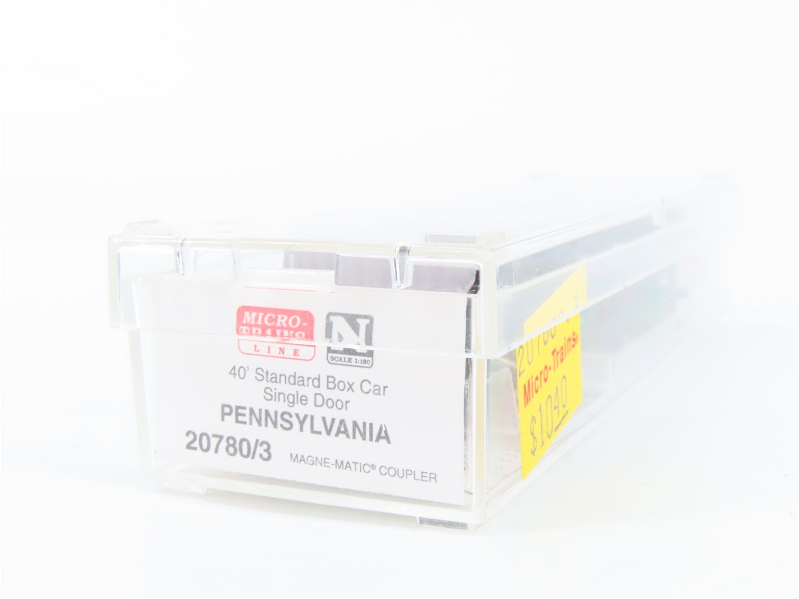 N Scale Micro-Trains MTL 20780/3 PRR Pennsylvania 40' Box Car 603499 RTR