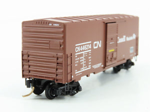 N Scale Micro-Trains MTL 24280 CN Canadian National 40' Box Car 446214 RTR