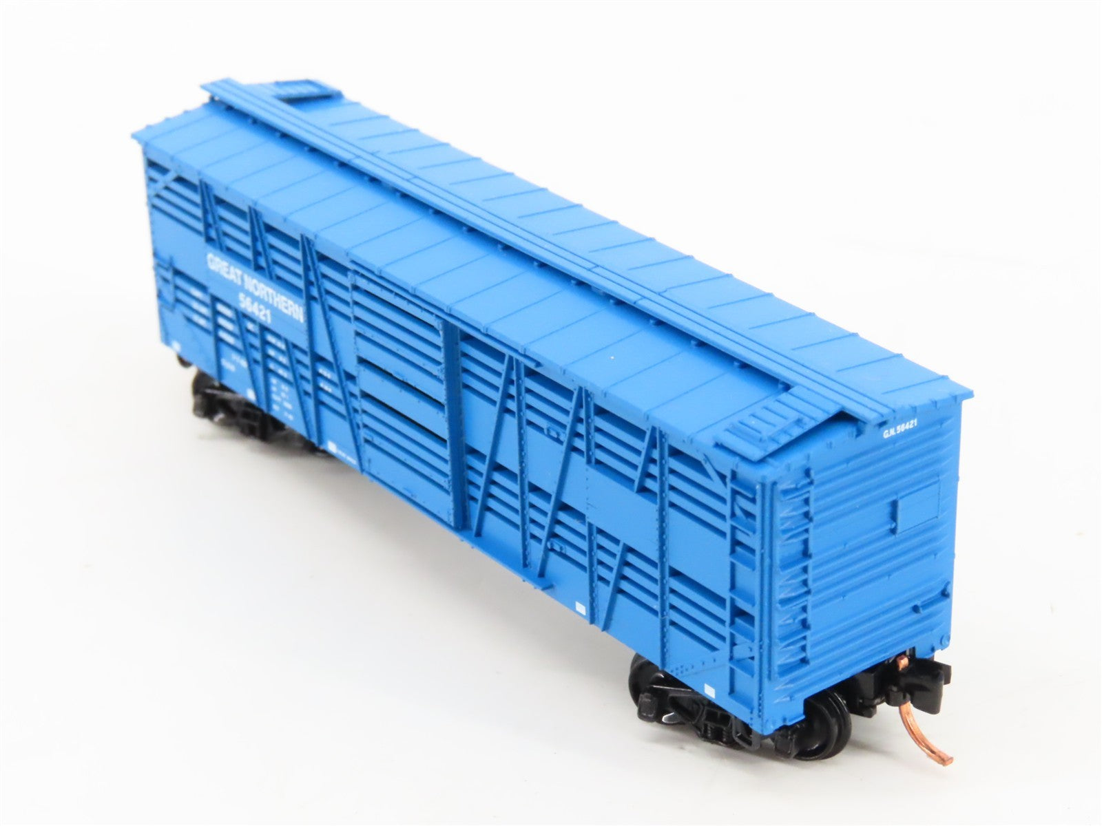 N Scale Micro-Trains MTL 03500170 GN Great Northern 40' Stock Car 56421 RTR