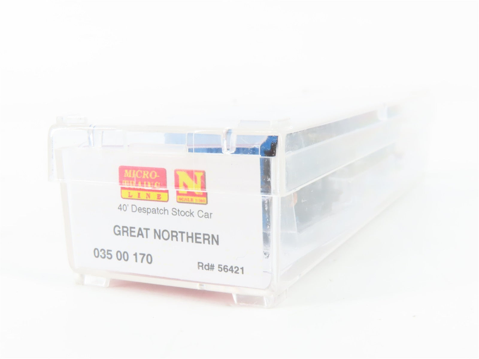 N Scale Micro-Trains MTL 03500170 GN Great Northern 40' Stock Car 56421 RTR
