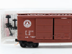 N Scale Micro-Trains MTL 23040 B&O Baltimore & Ohio 40' Box Car 298895 RTR