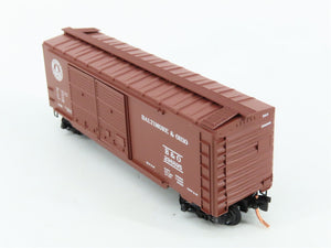 N Scale Micro-Trains MTL 23040 B&O Baltimore & Ohio 40' Box Car 298895 RTR