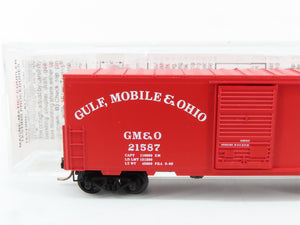 N Scale Micro-Trains MTL 24240 GM&O Gulf, Mobile & Ohio 40' Box Car 21587 RTR