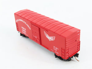 N Scale Micro-Trains MTL 24240 GM&O Gulf, Mobile & Ohio 40' Box Car 21587 RTR