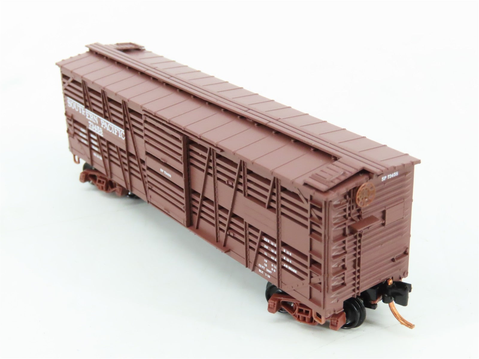 N Scale Micro-Trains MTL 03500251 SP Southern Pacific 40' Stock Car 73458 RTR