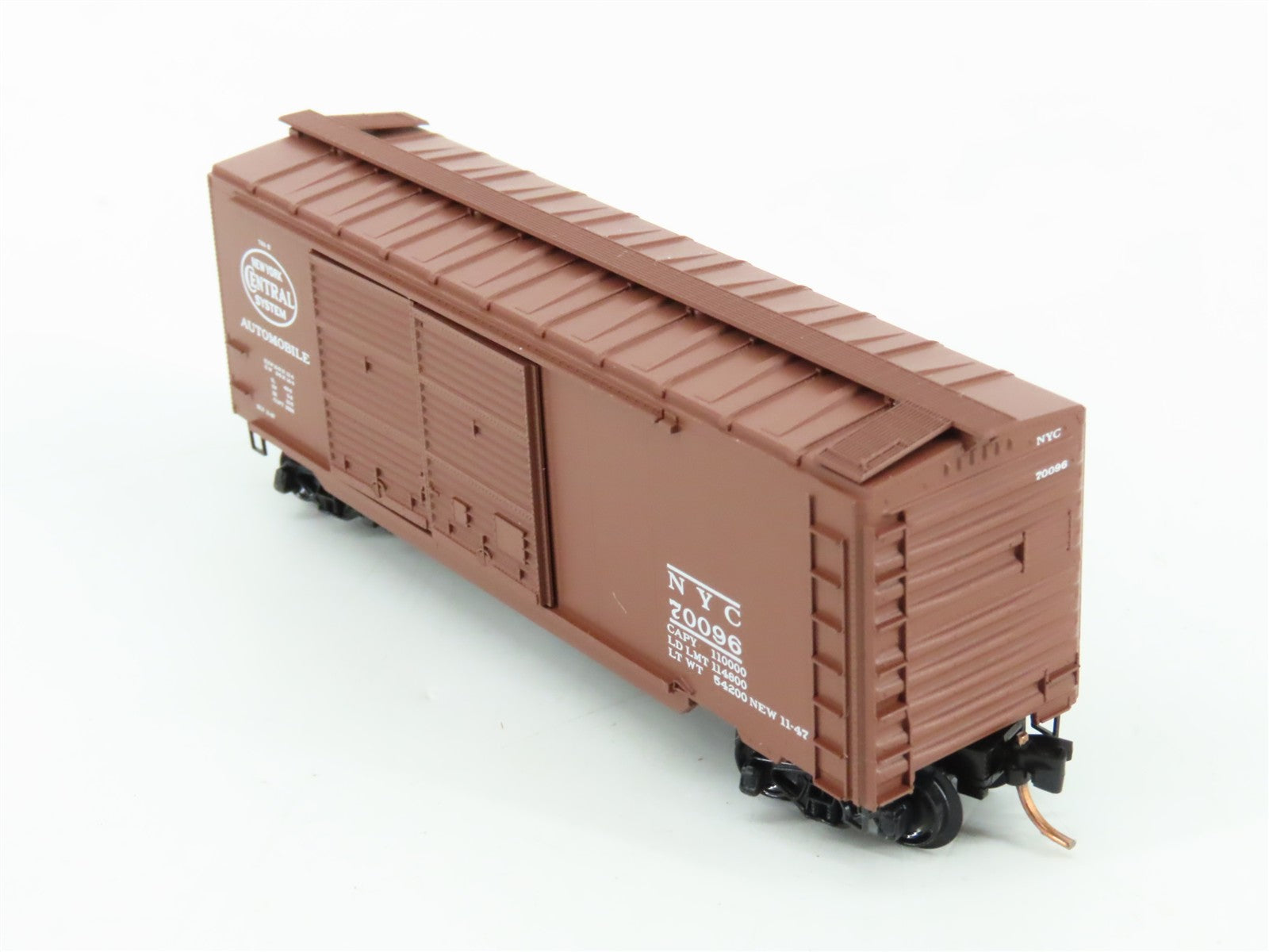 N Scale Micro-Trains MTL 23160 NYC New York Central 40' Box Car 70096 RTR