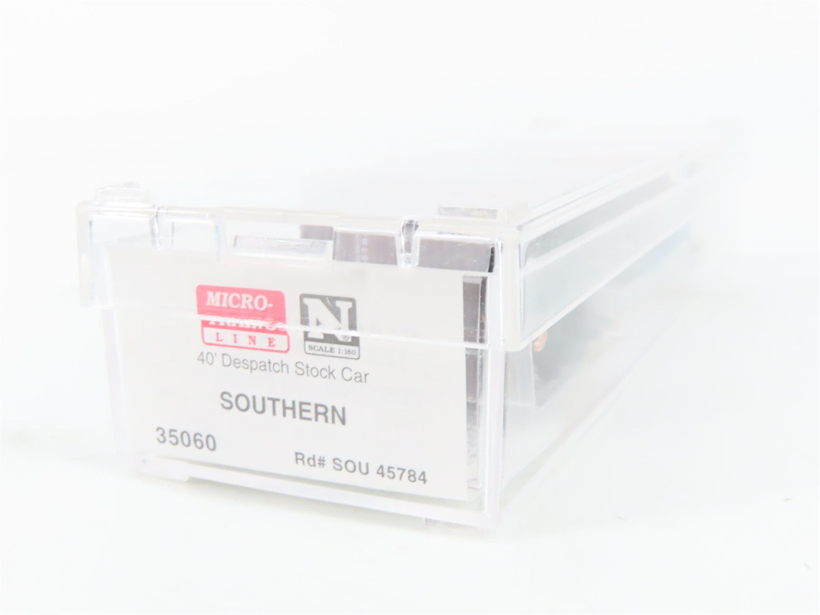 N Scale Micro-Trains MTL 35060 SOU Southern 40' Stock/Cattle Car 45784 RTR