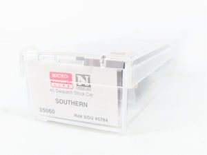 N Scale Micro-Trains MTL 35060 SOU Southern 40' Stock/Cattle Car 45784 RTR