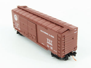 N Scale Micro-Trains MTL 23040 B&O Baltimore & Ohio 40' Box Car 298895 RTR