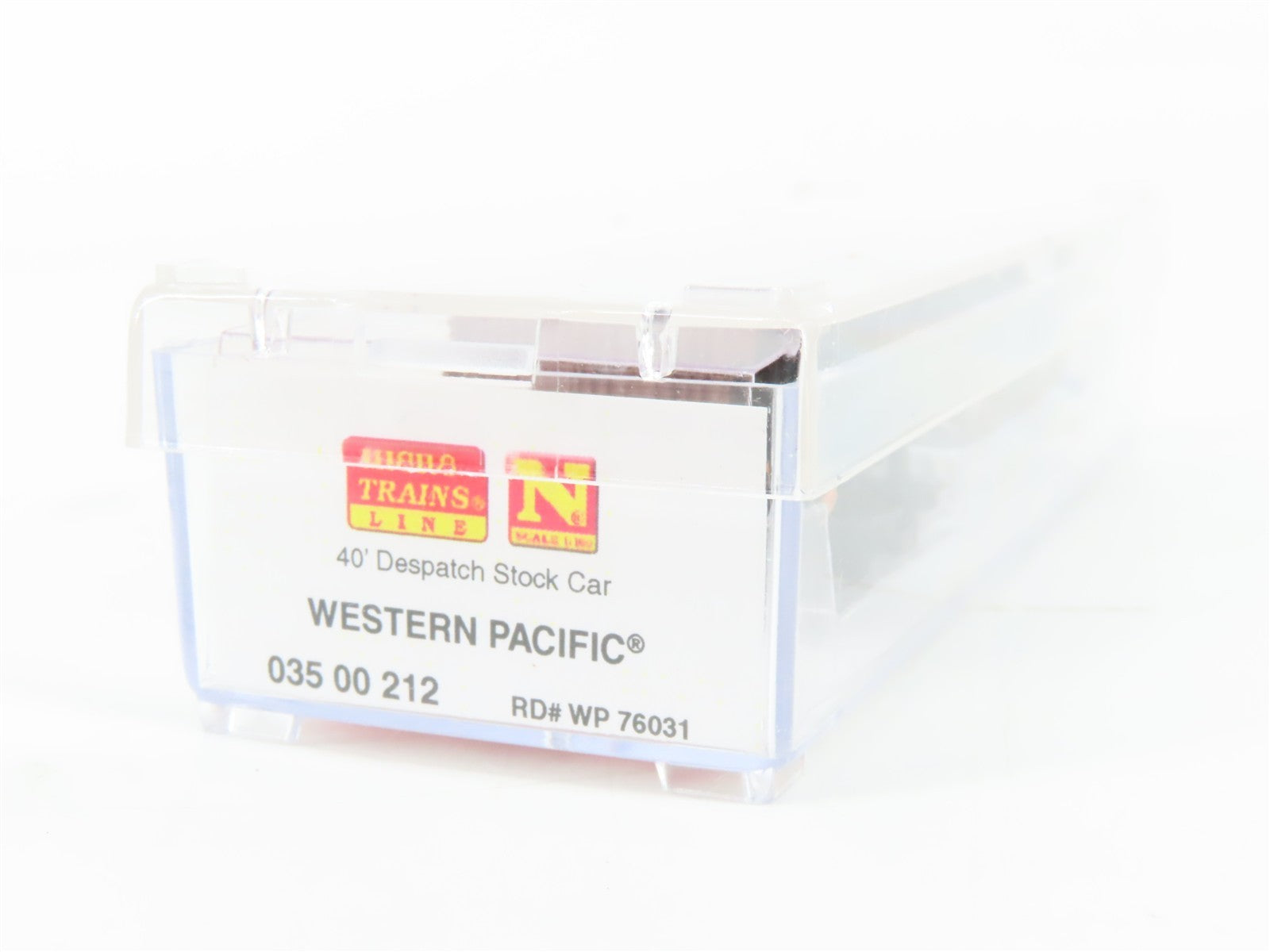 N Scale Micro-Trains MTL 03500212 WP Western Pacific 40' Stock Car 76031 RTR