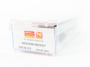 N Scale Micro-Trains MTL 03500212 WP Western Pacific 40' Stock Car 76031 RTR