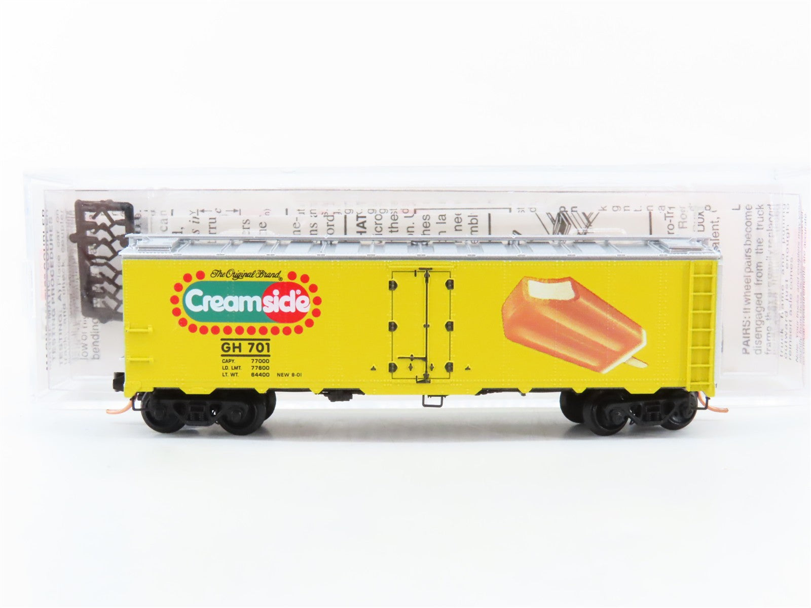 N Scale Micro-Trains MTL 59070 GH Creamsicle 40' Reefer 701 RTR