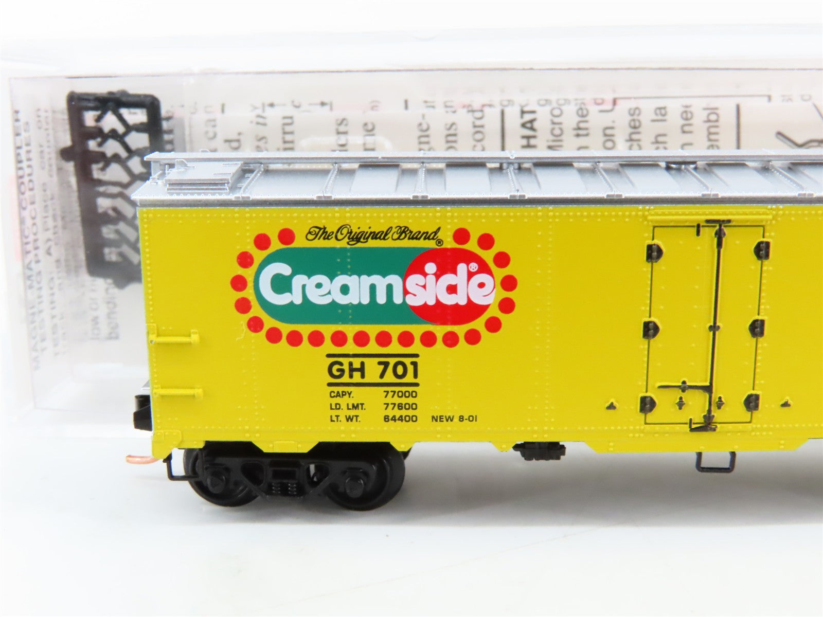 N Scale Micro-Trains MTL 59070 GH Creamsicle 40' Reefer 701 RTR
