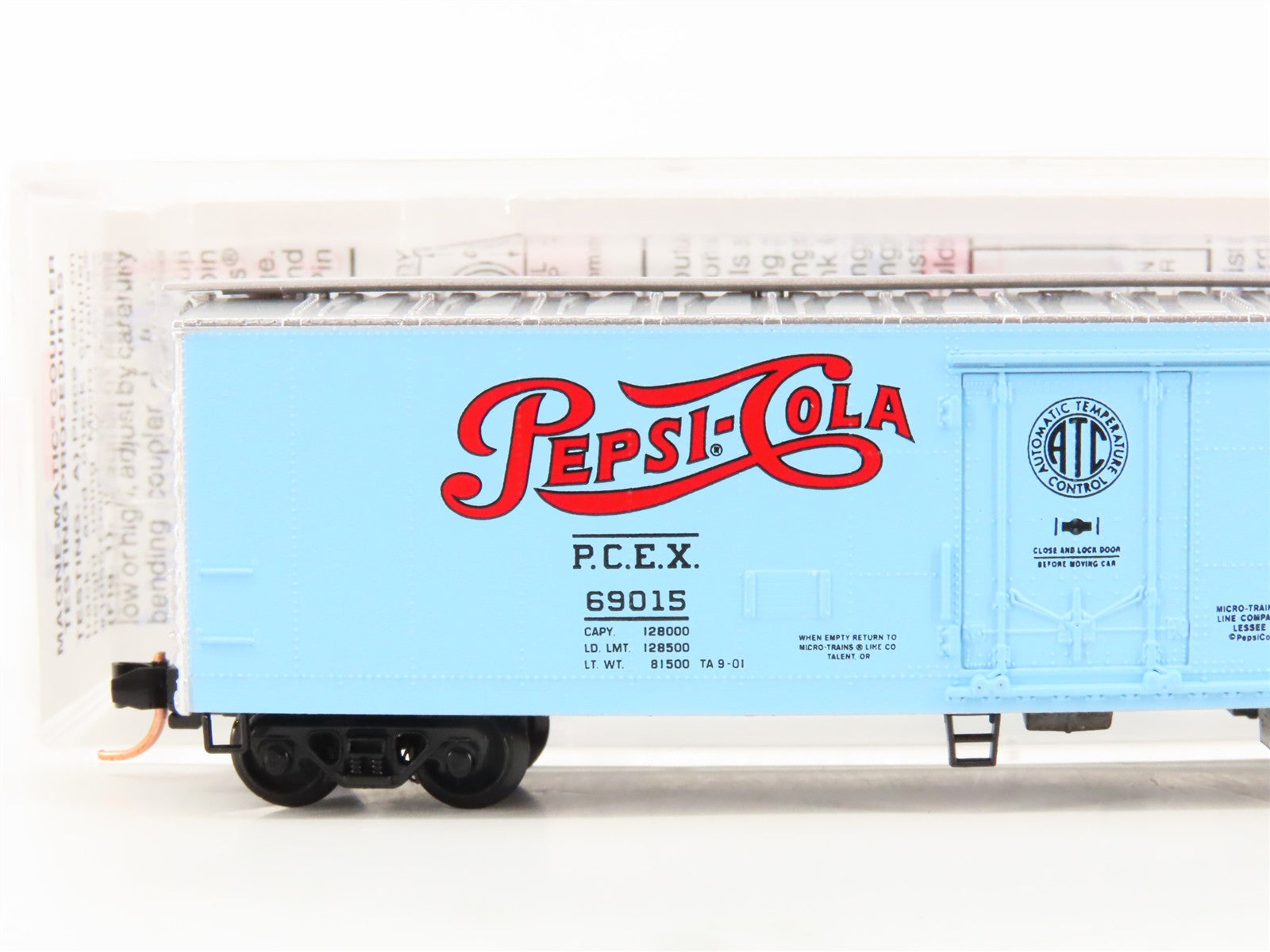 N Scale Micro-Trains MTL 69140 PCEX Pepsi-Cola 59' Mechanical Reefer 69015 RTR