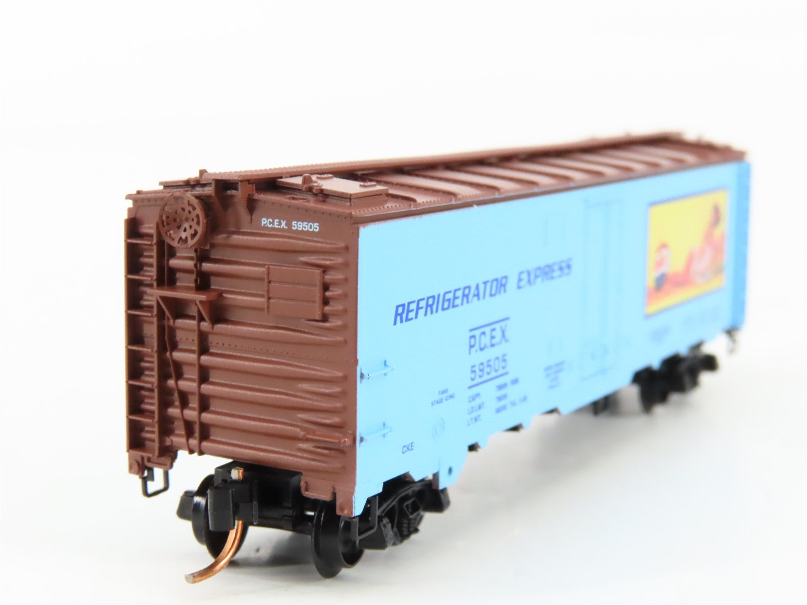 N Scale Micro-Trains MTL 59550 PCEX Pepsi-Cola 40' Reefer 59505 RTR