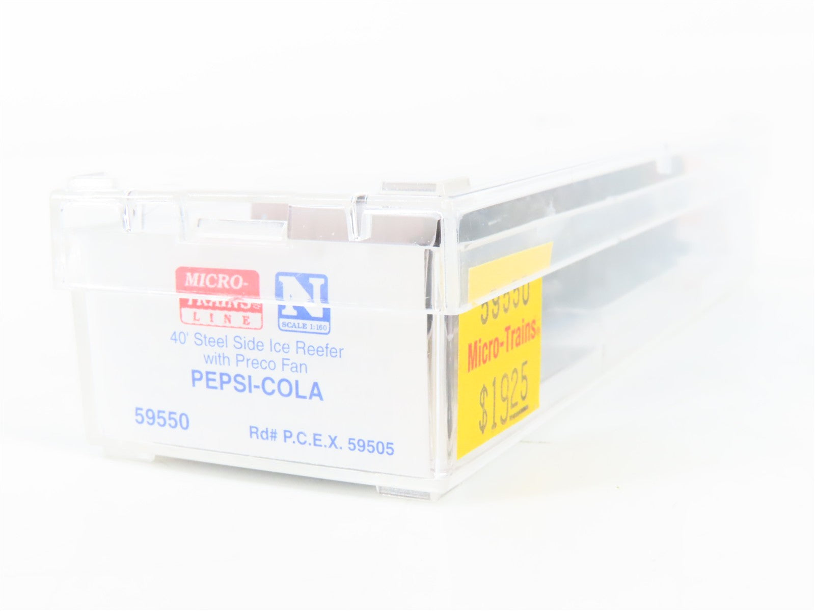 N Scale Micro-Trains MTL 59550 PCEX Pepsi-Cola 40' Reefer 59505 RTR