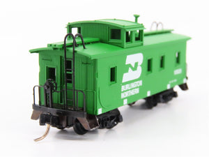 N Scale Micro-Trains MTL 51090 Burlington Northern 34' Wood-Sheathed Caboose RTR