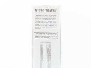 N Scale Micro-Trains MTL 51090 Burlington Northern 34' Wood-Sheathed Caboose RTR
