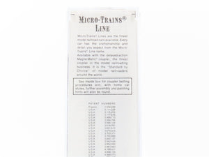 N Scale Micro-Trains MTL 20550 CN Canadian National 40' Box Car 428389 RTR