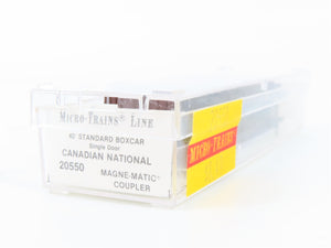 N Scale Micro-Trains MTL 20550 CN Canadian National 40' Box Car 428389 RTR