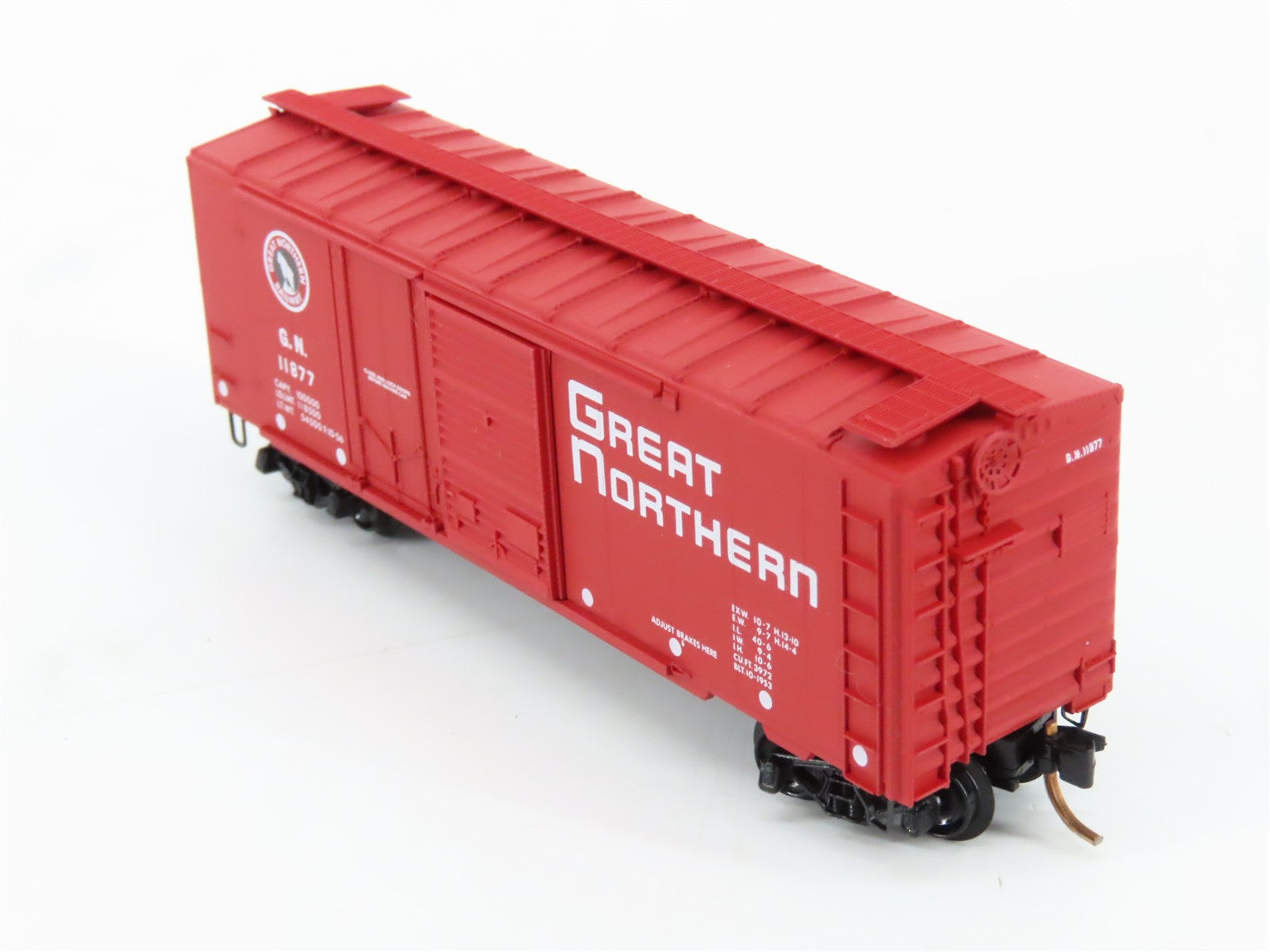 N Scale Micro-Trains MTL 22020 GN Great Northern 40' Box Car 11877 RTR