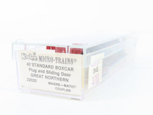 N Scale Micro-Trains MTL 22020 GN Great Northern 40' Box Car 11877 RTR