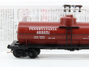 N Scale Micro-Trains MTL 65230 PRR Pennsylvania Railroad 39' Tank Car 498651 RTR