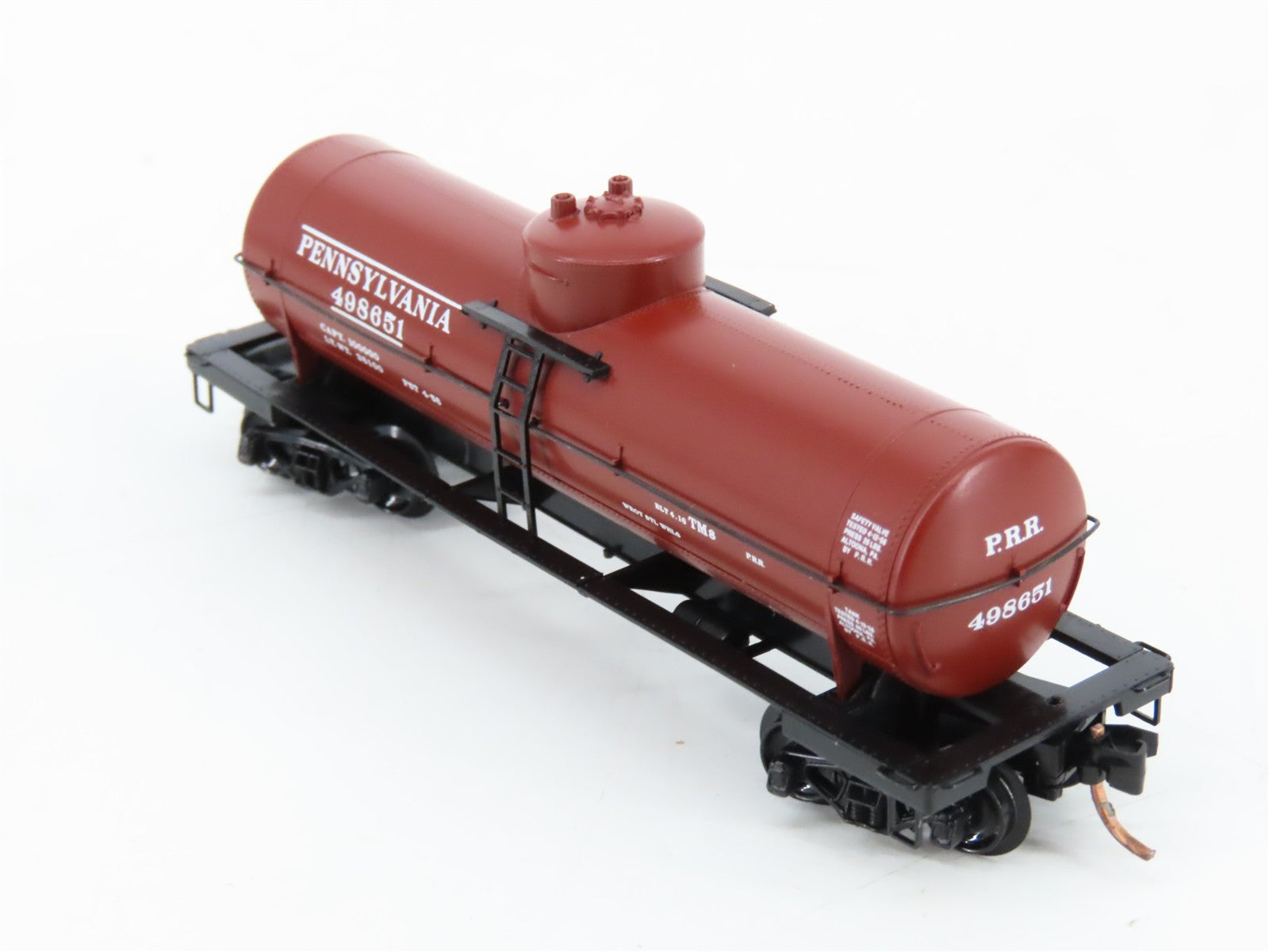 N Scale Micro-Trains MTL 65230 PRR Pennsylvania Railroad 39' Tank Car 498651 RTR