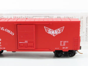 N Scale Micro-Trains MTL 24240 GM&O Gulf, Mobile & Ohio 40' Box Car 21587 RTR