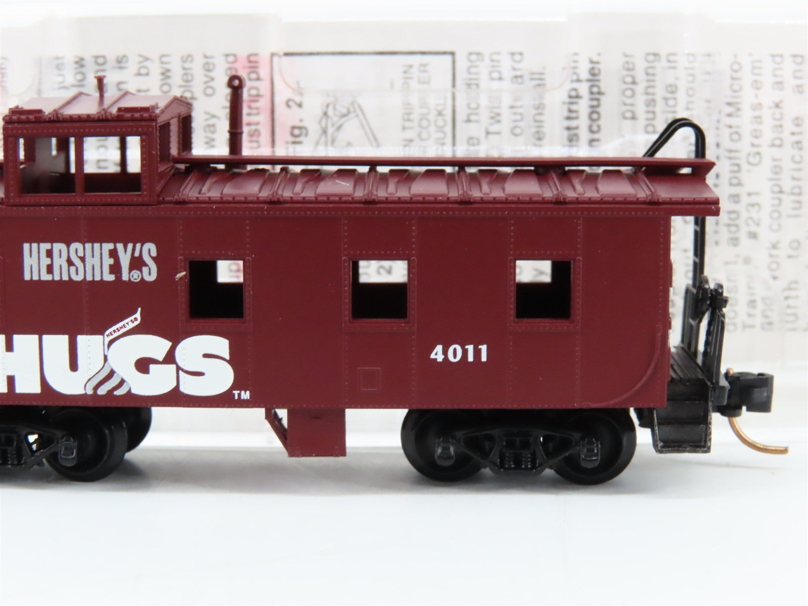 N Scale Micro-Trains MTL Hershey's Caboose 4011 RTR