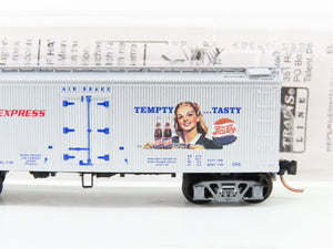 N Scale Micro-Trains MTL 58560 Pepsi Cola 36' Wood Sheathed Ice Reefer RTR