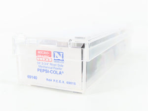 N Scale Micro-Trains MTL 69140 PCEX Pepsi-Cola 59' Mechanical Reefer 69015 RTR